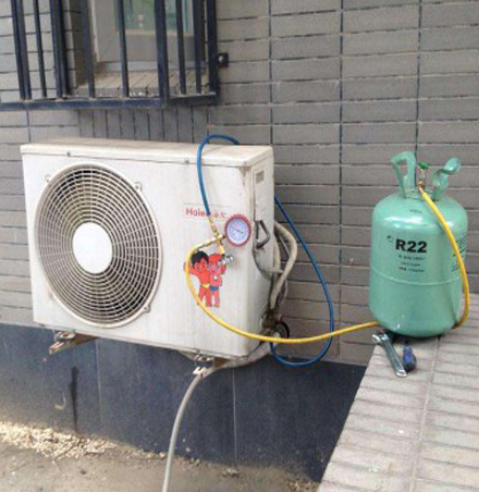 于洪空调加氟