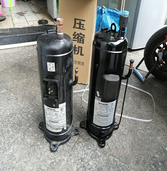 于洪中央空调压缩机的更换维修